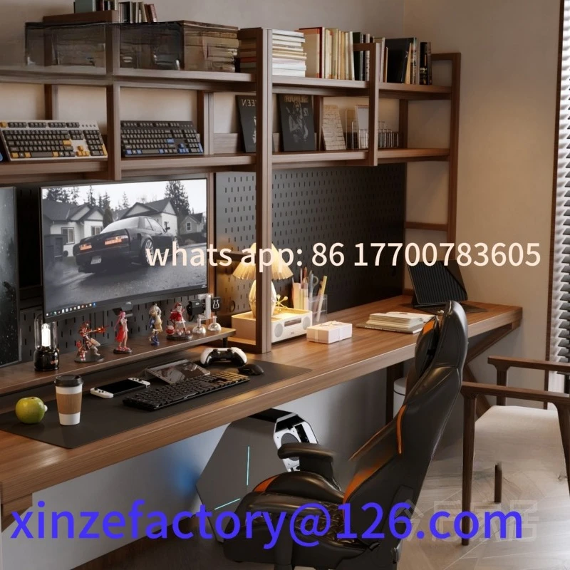 

Customizable desk bookshelf integrated computer desk bedroom home