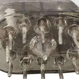 

IN12 replacement digital tube with decimal point for clock displays neon glass metal cold cathode indicator 1pcs