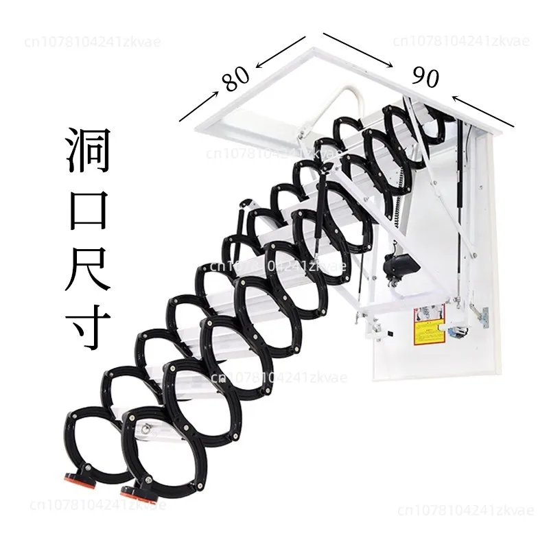 Einziehbare Treppe, Haushalt, Dachboden, Innenlift, versteckte faltbare Leiter