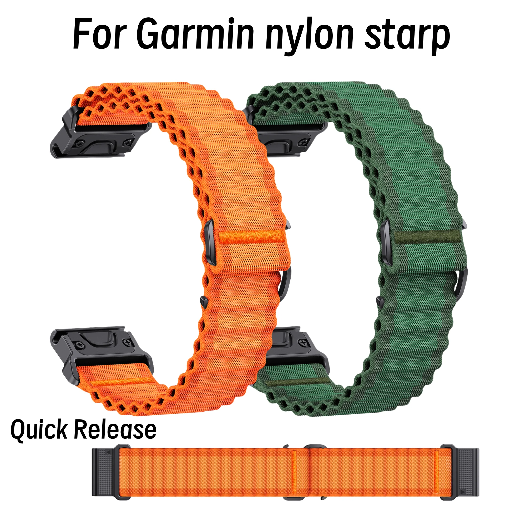 QuickFit 22mm 26mm wide Garmin Fenix8 47/51mm 7 7X Pro 6 6X 5 5X Plus QuickFit strap instinctive 2 replacement bracelet