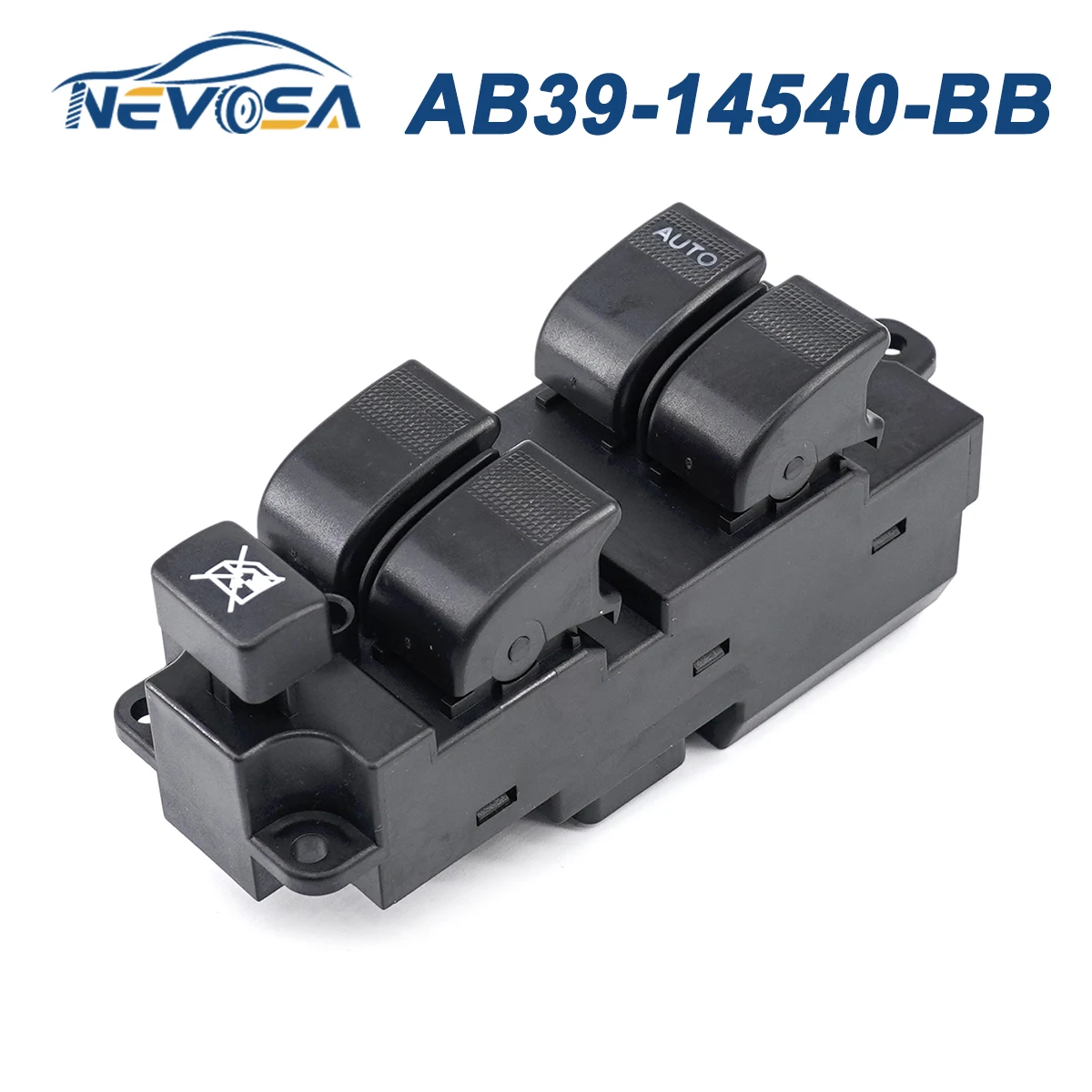 NEVOSA AB39-14540-BB Car Front Left Power Window Control Switch Button For Ford Ranger 2012-15 For Mazda BT50 13-16 AB3914540BB