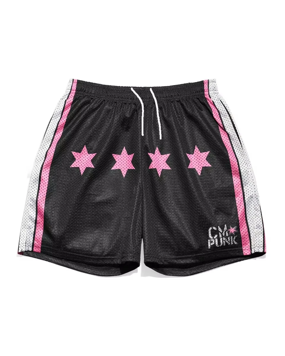 

Fashion Comfortable Shorts Men Running Sports Gym Fitness Breathable Training Men's Quick-Dry Beach Pants Street Hip Hop Sports
