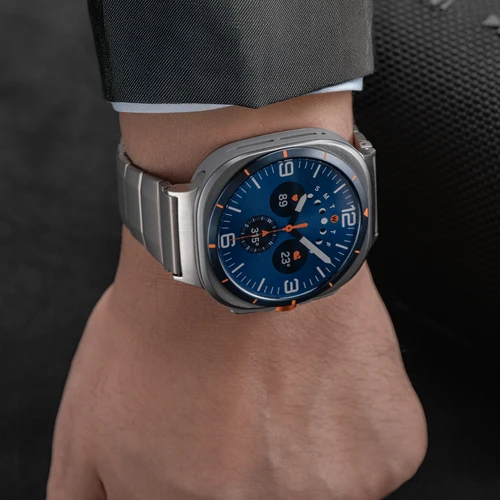 Imagen 2 del producto Correa de negocios de acero inoxidable para hombre, pulsera de Metal para Samsung Galaxy Ultra de 47mm (2025), para Galaxy Watch 8Classic 46mm 8 40/44mm