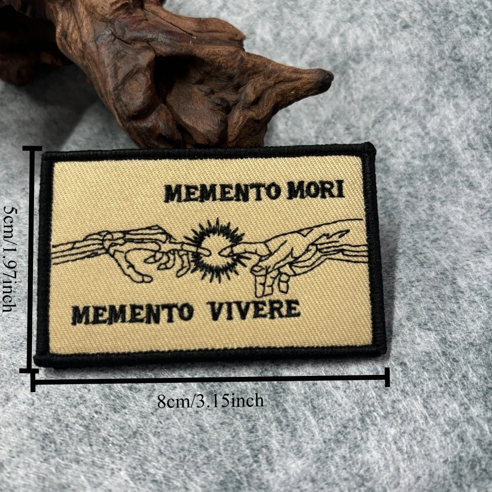 تذكار موري التصحيح التكتيكي تذكار فيفير بقع التطريز لحقيبة الظهر هوك وحلقة شارة المعنويات العسكرية شارة قبعة ملصقات