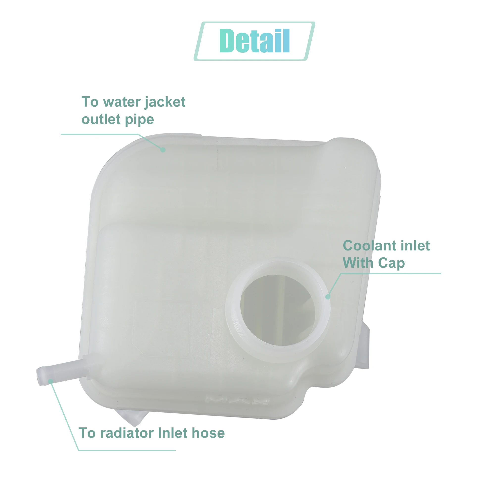 UXCELL خزان توسيع المبرد المبرد 21721JD00B لنيسان