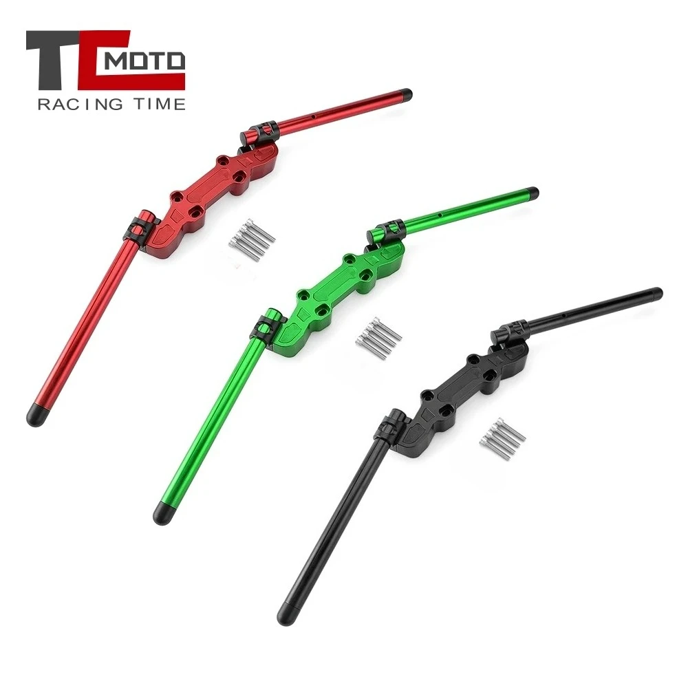 NINJA650 NINJA650F Motorcycle Handlebars Clip on for For KAWASAKI NINJA 650 650F ER-6F 2006-2016 Adjustable Clip-on Handle Bar