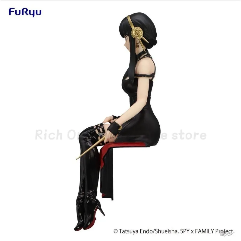 W magazynie oryginalny FuRyu SPY×FAMILY zatyczka do makaronu YOR FORGER Anime kolekcja figurek zabawki ozdoby modelowe