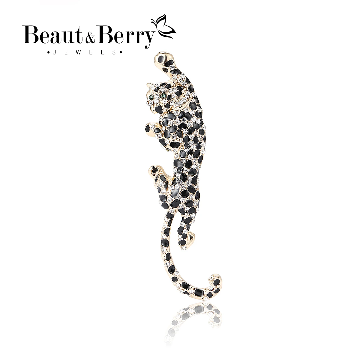 יוקרתי rhinestone leopard עבור נשים בעלי חיים יוניסקס סיכות בעלי חיים רב צבעים זמינים אביזרי מסיבות מזדמנים