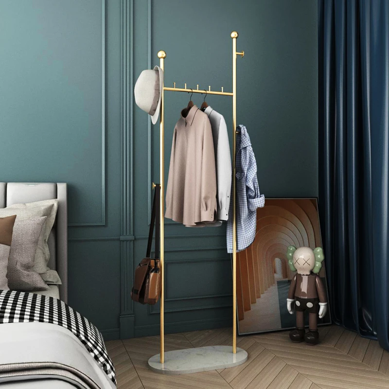 Metall Garderobe Schuh Kleiderschrank Wohnzimmer Lagerung Stehende Kleidung Rack Badezimmer Lagerung Regal Perchero Pared Home Möbel