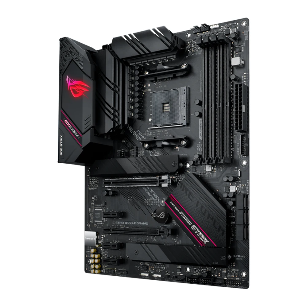 Материнская плата ASUS AMD B550 Ryzen AM4 Gaming ATX ROG STRIX B550-F GAMING Поддержка 5700x3D 5800X 5600G CPU DDR4 Dual M.2 PCIe 4.0