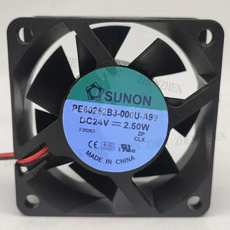 

Y ДЛЯ SUNON PE60252B3-000U-A99 24 В постоянного тока 60*60*25 мм вентилятор