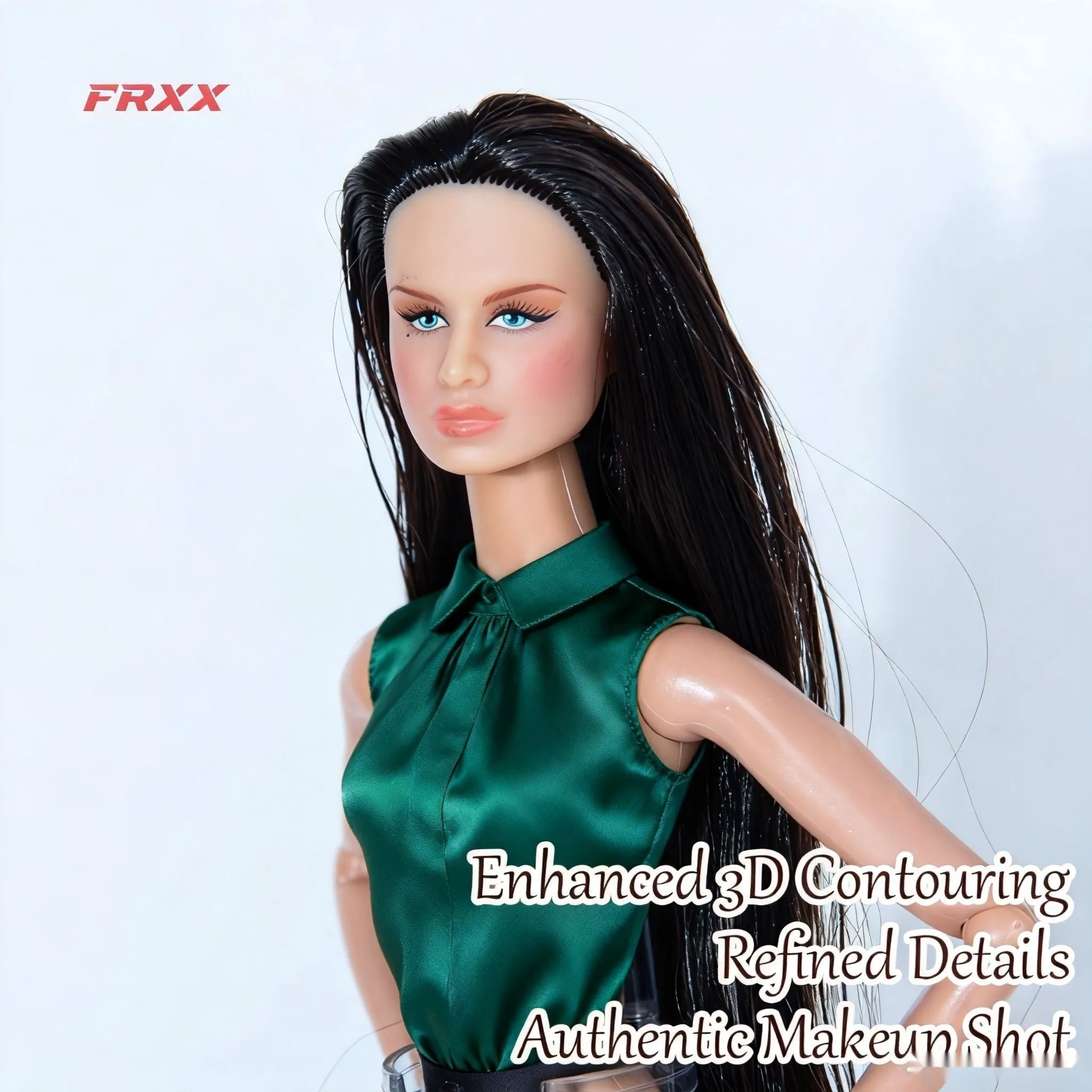 1/6 스케일 슈퍼모델 BJD/MJD 인형, 사실적인 메이크업, DIY 의상 호환, 휴일 선물(인형만, 옷 없음)