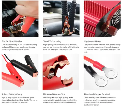 10 best sales बैटरी क्लैंप - №2