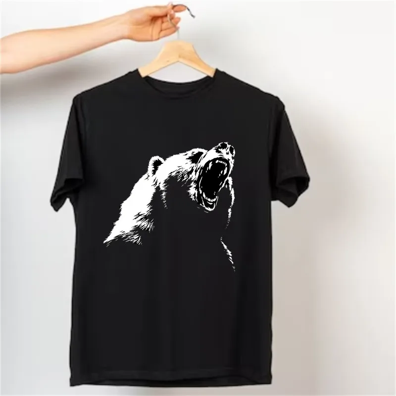 Heat Transfer PVC Patches Fluorescence Bear DIY Clothes Stickers For Clothing Iron On Patches Animal Style For Music Festival image 5