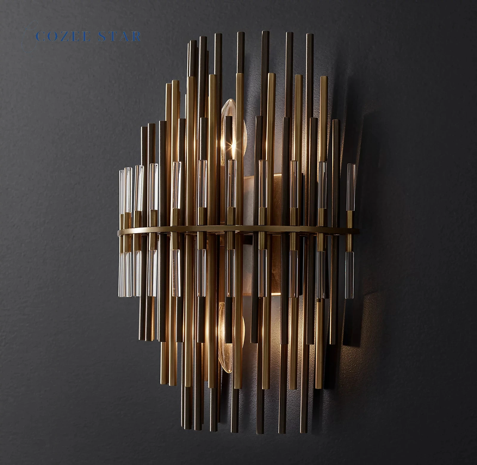 Modern LED Wall Lamps Lustre Brass Emile Sconce Decoration Living Room Bedroom Corridor Indoor Lighting Fixture