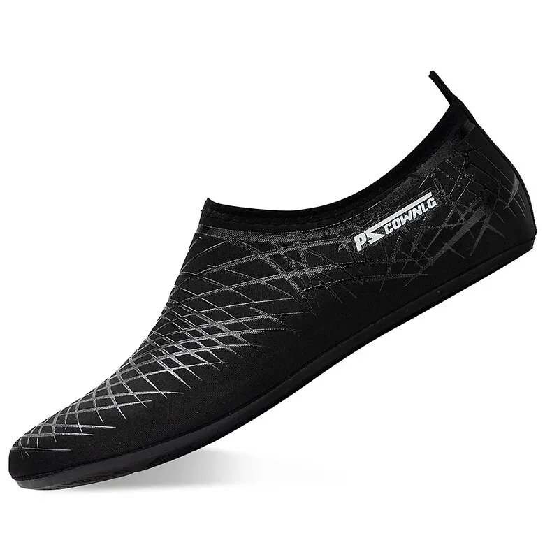 Zapatos de vadear para hombre y mujer, zapatillas de natación antideslizantes de suela suave, de secado rápido, para buceo y surf