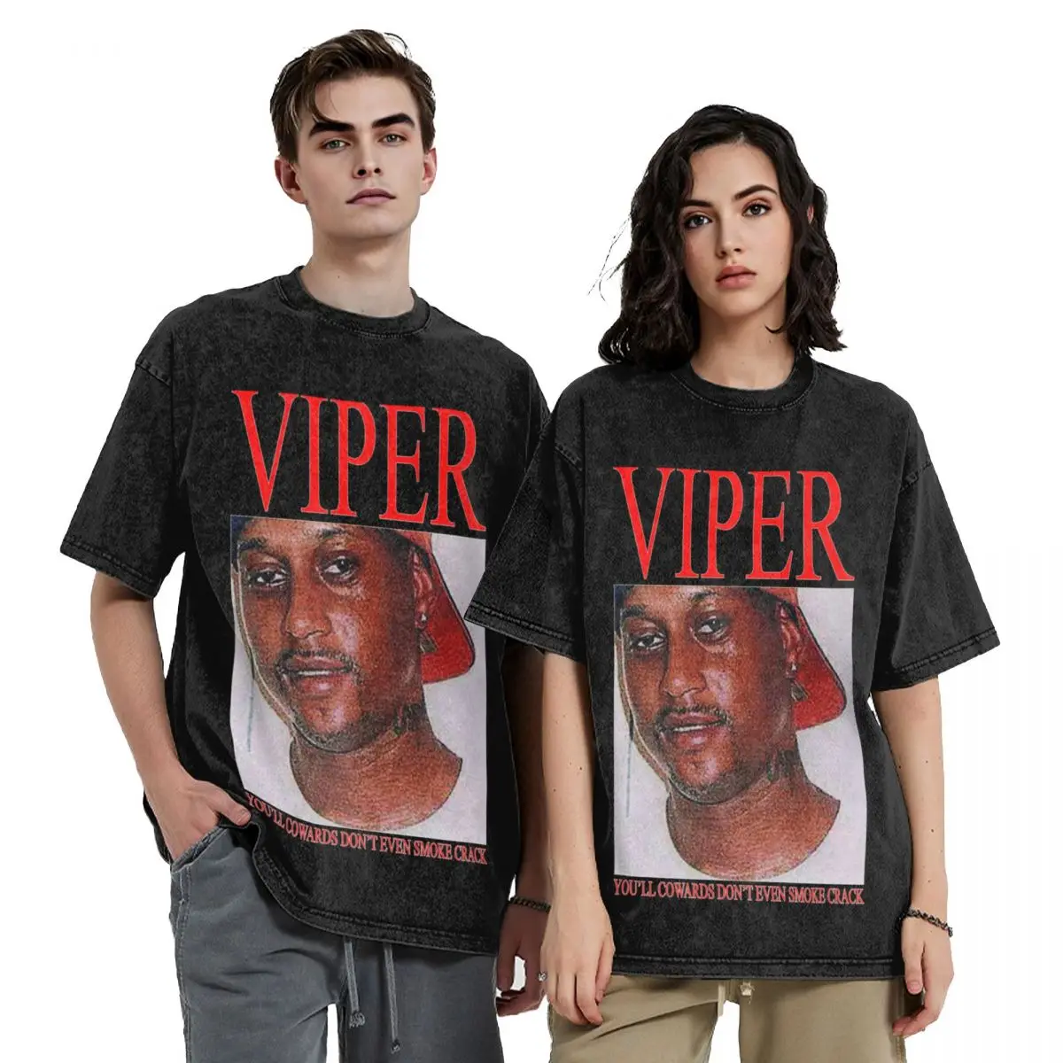 

VIPER YOU'LL COWARDS DON'T EVEN SMOKE CRACK Essential T-Shirt anime tshirt Short sleeve tee Men's t-shirts
