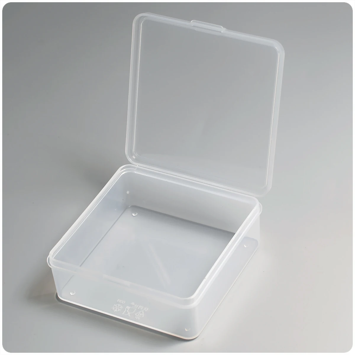 Small Plastic Storage Box Square Mini Case Clear Parts box Transparent  little thing Packaging Boxes portable Food Grade PP