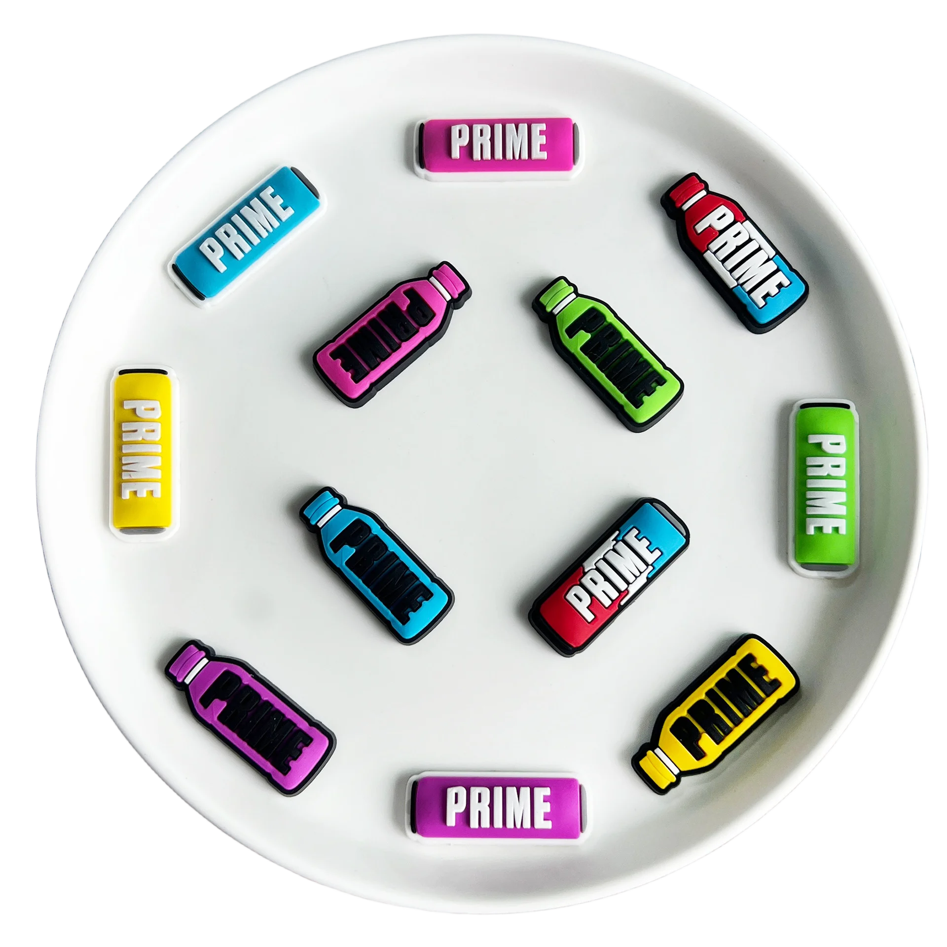 12Pcs Food and Drink Shoe Decoration Charms,Bottle Shoe Accessories Pins for Men Women Adults Party Favors Birthday Gifts