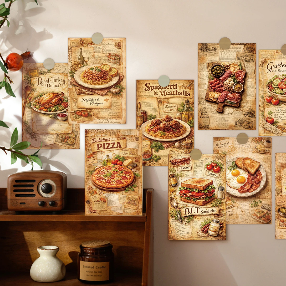 20 adet Vintage Tatlı Gıda Kar - Cocktail Recipe Book incelemesi ve fiyatı