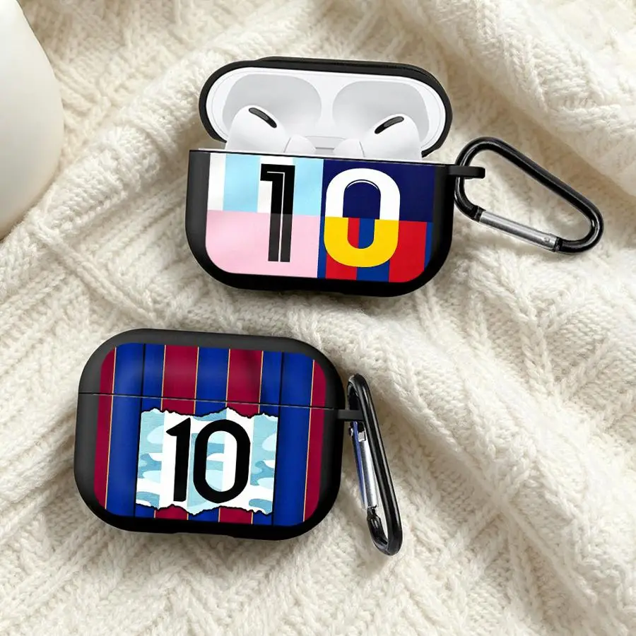 Earphone Cases Cover Case For Airpods 3 1 Pro2 Pro Pro3 4 2 Football Number Print
