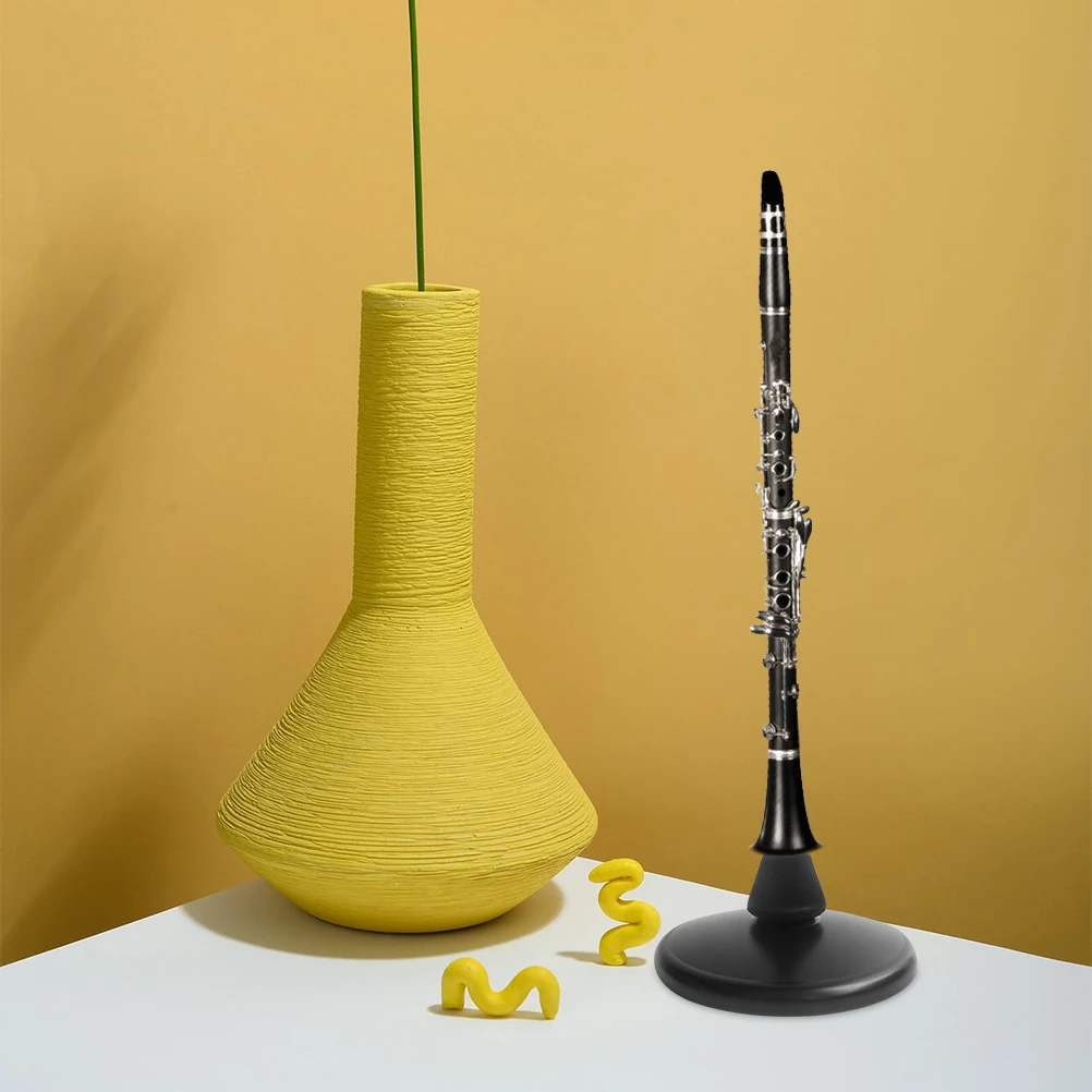 

Portable Flute Clarinet St Round Bottom Iron Small Space Indoors Outdoors Prevent Scratches Long Life Stable Chassis