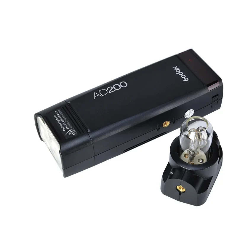 

GODOX AD200 Universal TTL 2.4G HSS 1/8000s Pocket Flash Light Double Head for Pocket Camera Flash Light Led Flashlight