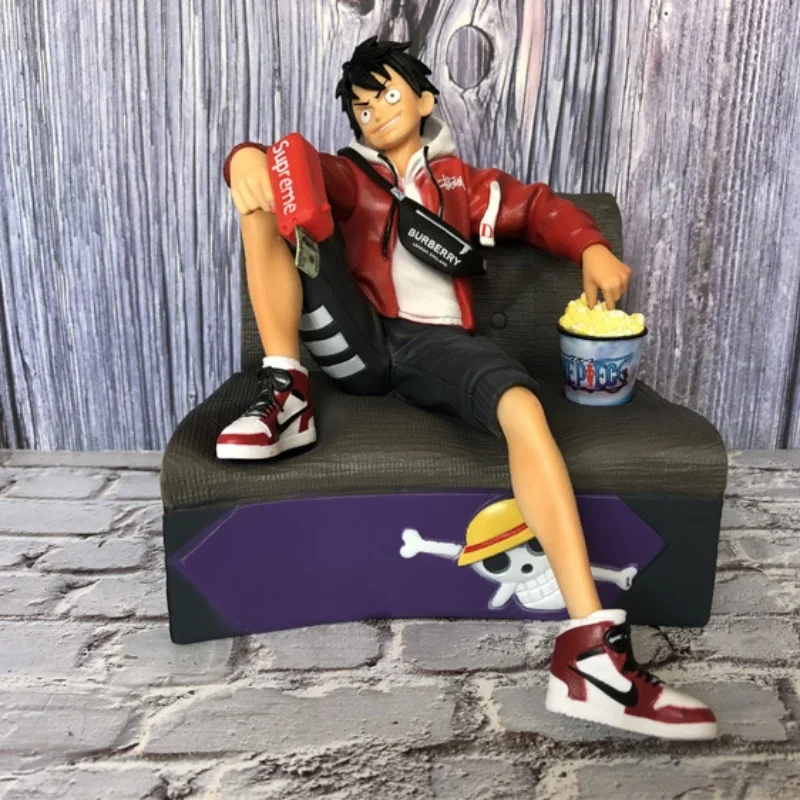 New One Piece Figure Nika Luffy Portgas D Ace Sabo Asl Manga Pvc Anime Action Figure Pirate Straw Hat Illustration Display Gift