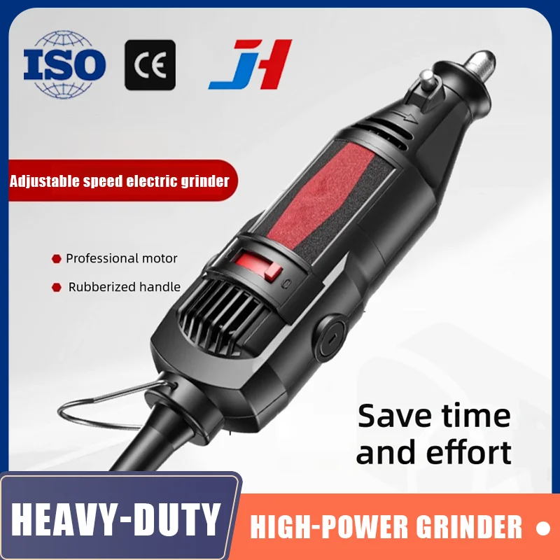 JH 220V High-Power Electric Grinder Small Handheld Jade Carving Polishing Artifact Cutting Tool Carving Machine