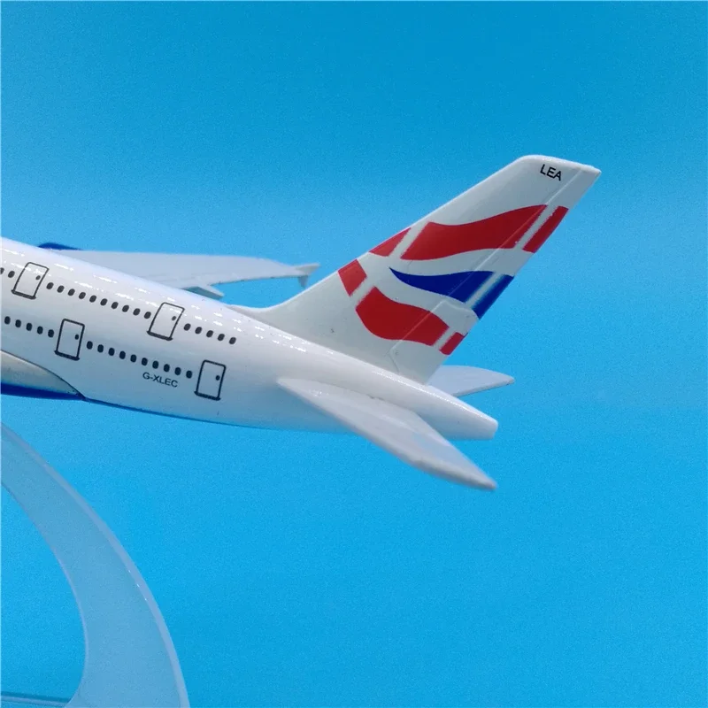 16CM 1:400 concorde British Airline airways a380 airplane model with base alloy aircraft plane collectible display model toy