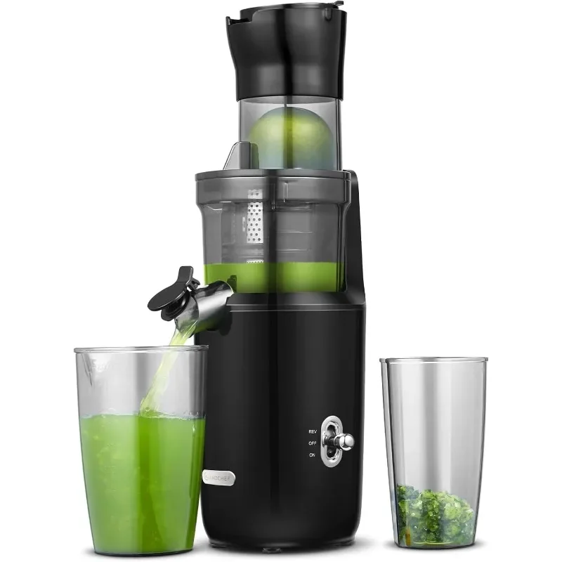 

AMZCHEF Whole Fruit Juicer Machines, Portable juicer Kitchen supplies , Powerful Cold Press Juicers Kitchen Appliances