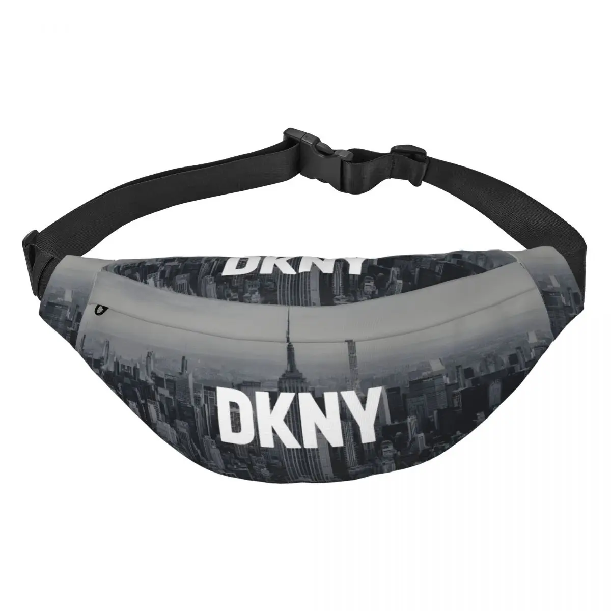 DKNYS NewYork Skyline Waist Pack Casual Functional Fashion Men Waterproof Fanny Pack Women Male Phone Wallet Pouch Bags