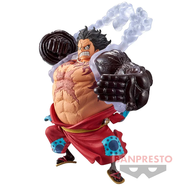 Bandai Banpresto King of Artist KOA Monkey.D.Luffy Special Ver.A One Piece 14Cm Original Anime Figure Model Toy Gift Collection