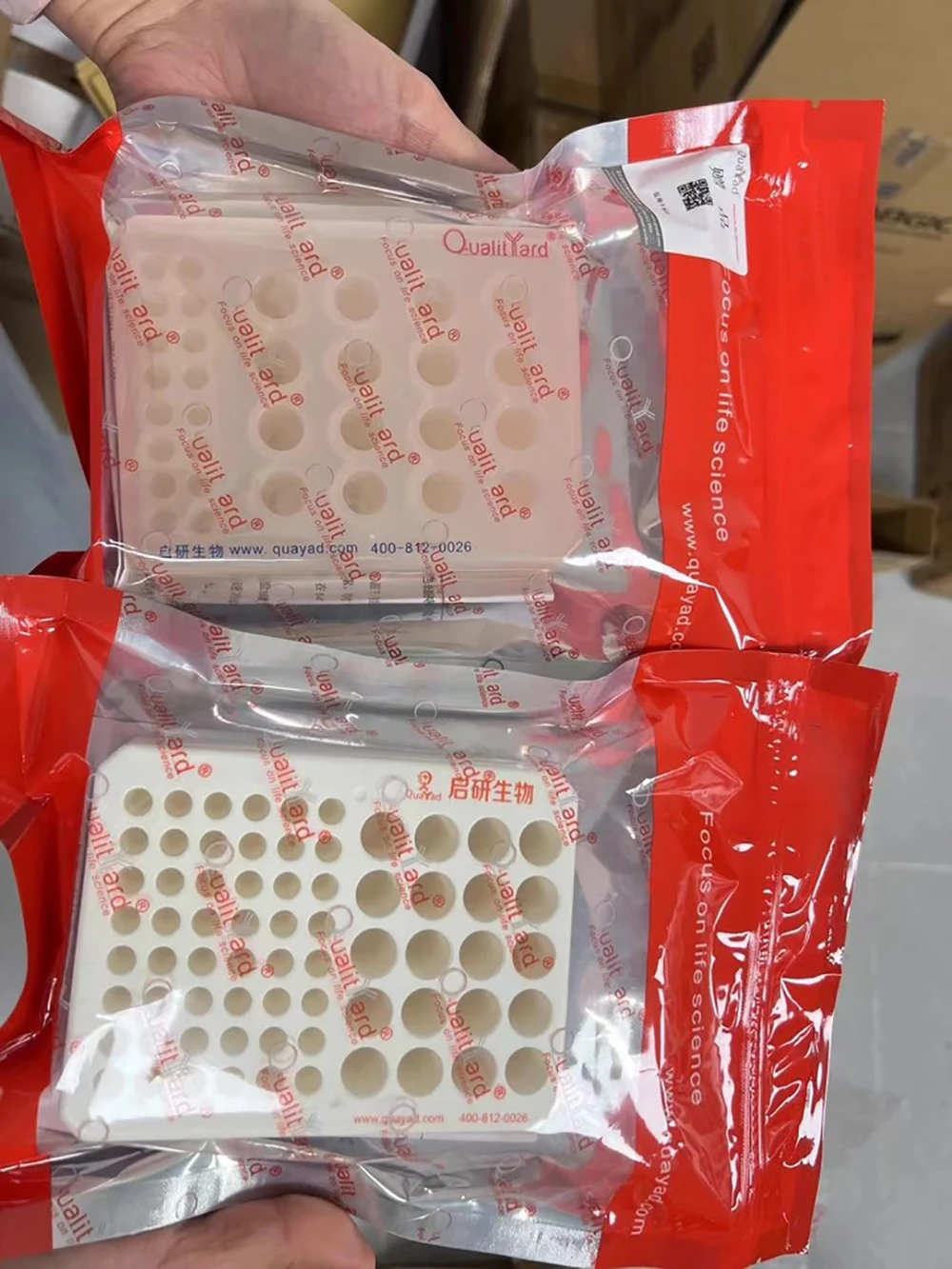 0°C Lab Cooling Box Ice Bath Alternative Tube Rack