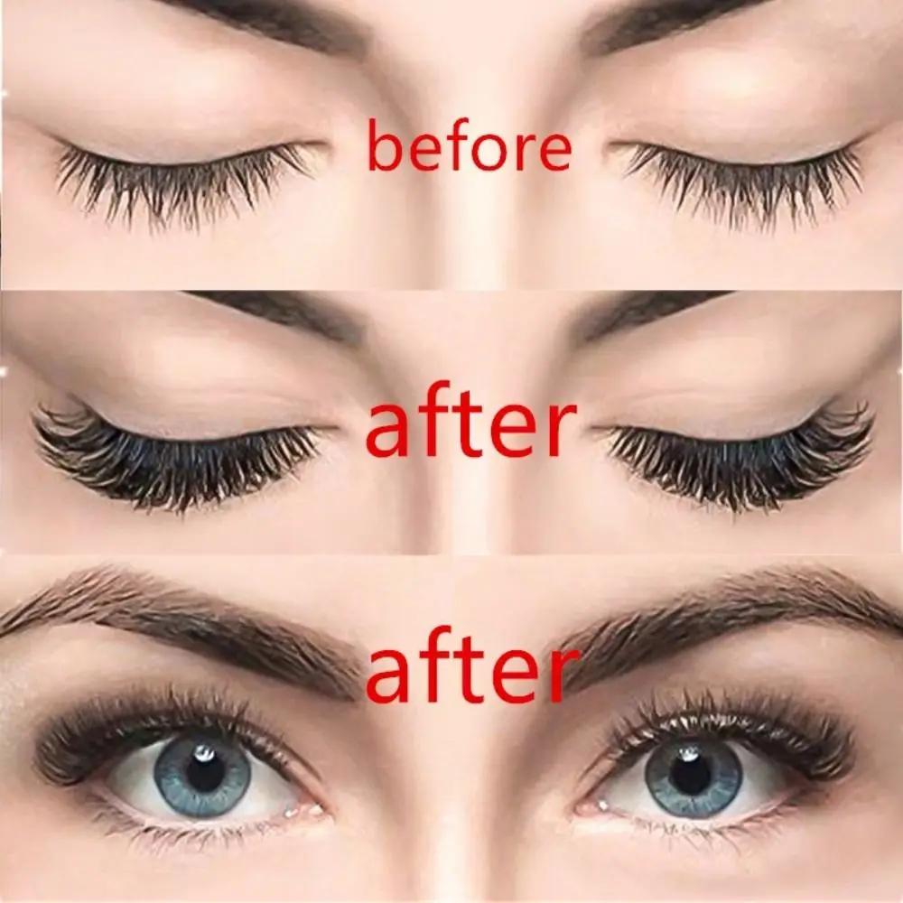 Full Strip Eyelash Easy to Use NO Deed Glue with Applicator/Clip False Eyelashes Glue-free Magnetic Eyelashes Lashes Extension