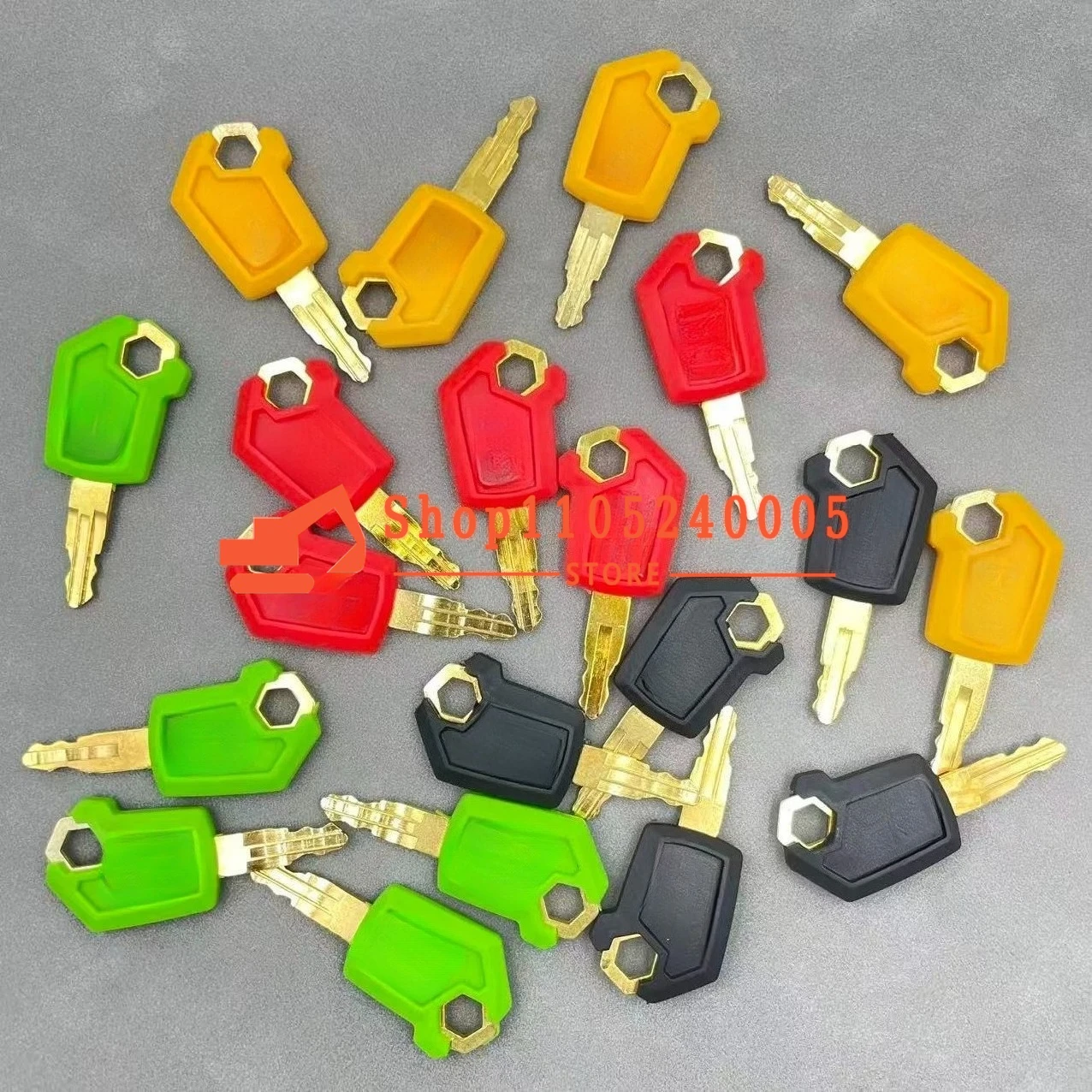 5PCS 5P8500 For Excavator Key E307 313 315 320D New Start Hook Lock Key Excavator