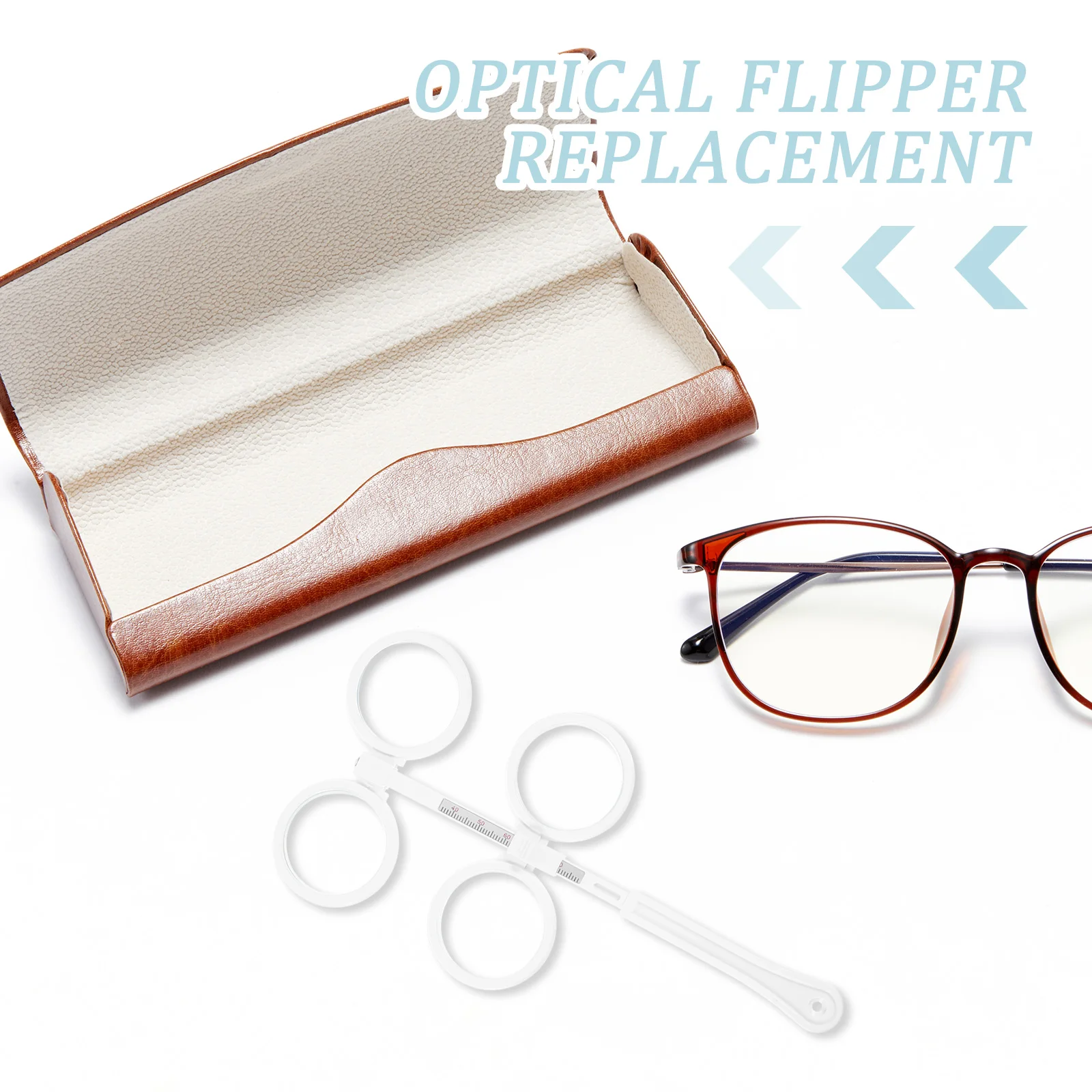 

Vision Training Device Optometry Accessories Optical Flipper Lens Test Flippers for Trainer