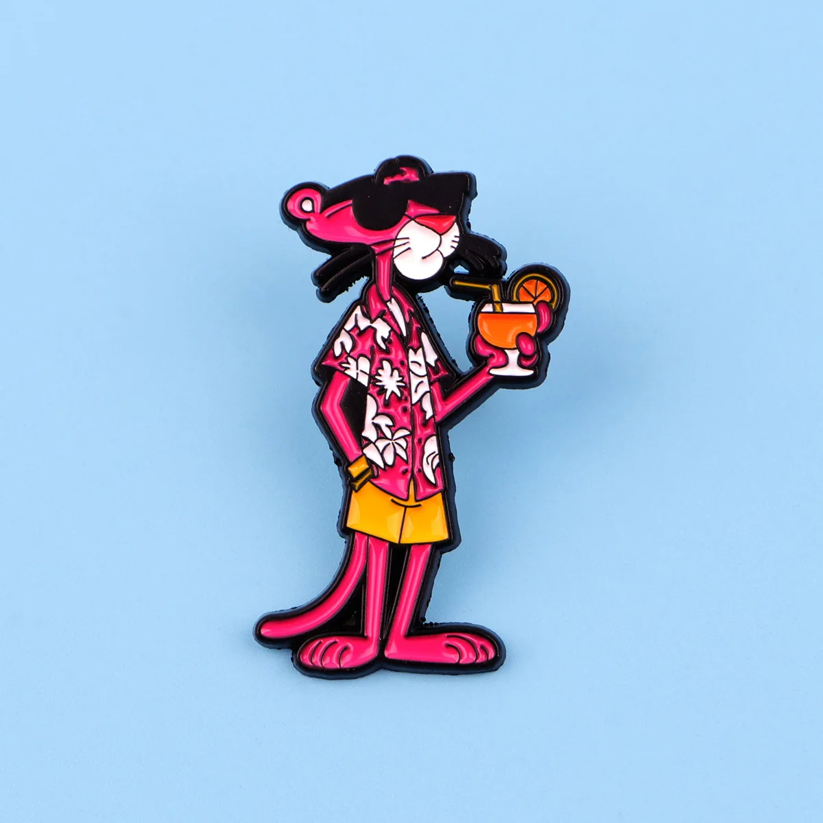 Broche de alfiler esmaltado suave de leopardo de dibujos animados para ropa, alfileres de solapa, mochila, insignias DIY de Metal, accesorios de joyería, regalos de vacaciones