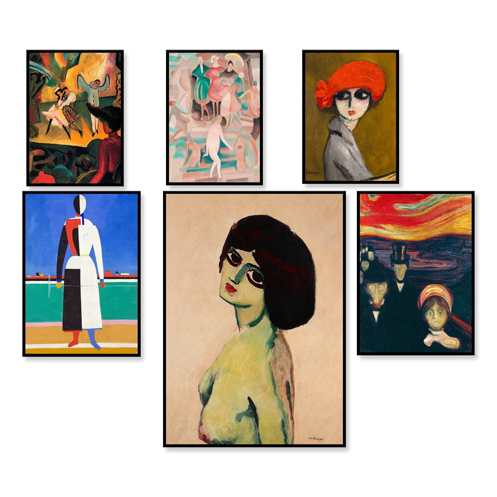 Modern Art Print| George Grosz| Street Scene| Gallery Wall Prints| Dada Art| Art Cubism| Modern Wall Art| Museum Print