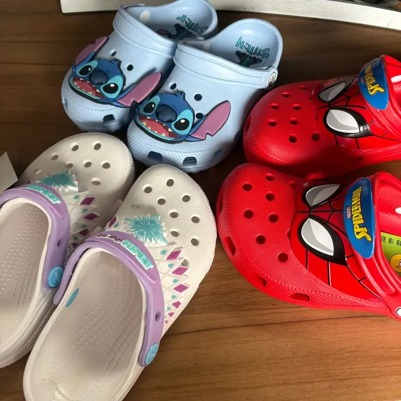 

Hot Disney 10 Styles Child Hole Slippers Mcqueens Pixar Mater Cartoon Soft-Soled Sandals Beach Casual Breathable Fashion Sandals