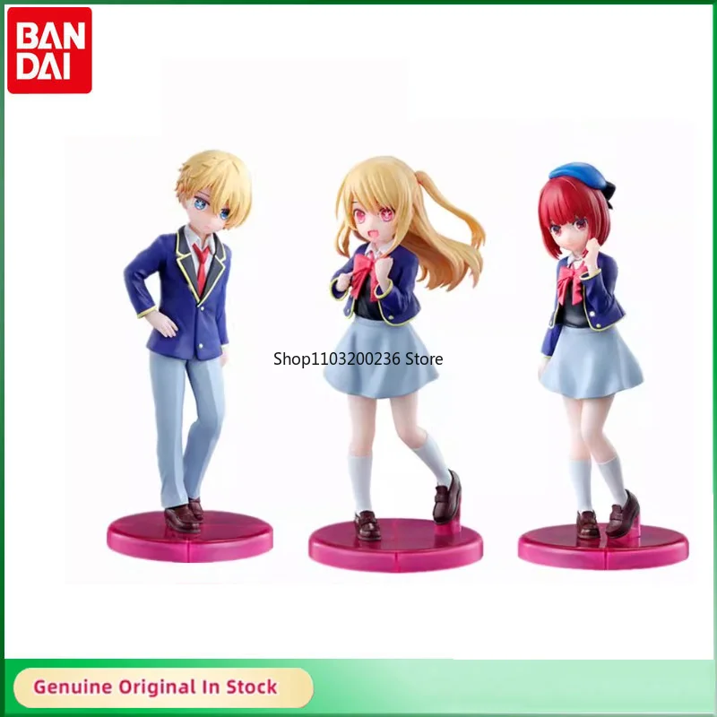 BANDAI Adokenette Series OSHI NO KO Arima Kana Hoshino Aquamarin Hoshino Rubii Anime Action Figure Desktop Ornaments Model Gift