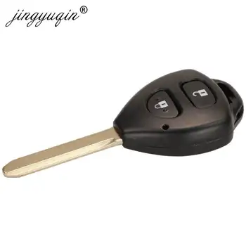Dálkový klíč Jingyuqin 2/3 tlačítka 433MHz 4D67 / G čip pro Toyota Corolla Avensis Yaris Verso Auris Přívěsek 26041-11H29 89071-0F060 10 nejlepší prodej Výměna klíče u Toyoty Verso - №2