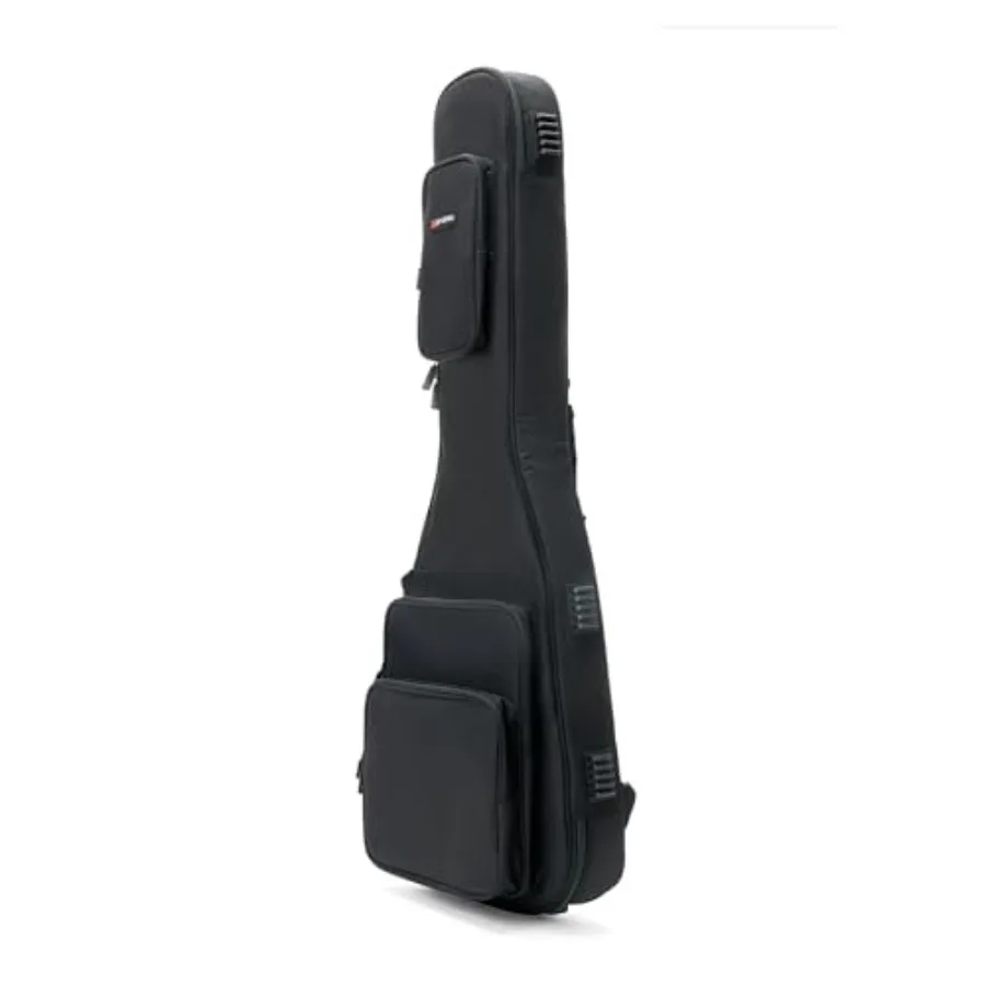 

Protec Les Paul/SG Style Guitar Gold Series Gig Bag Backpack Straps Neck Support Storage Pockets Model CF230