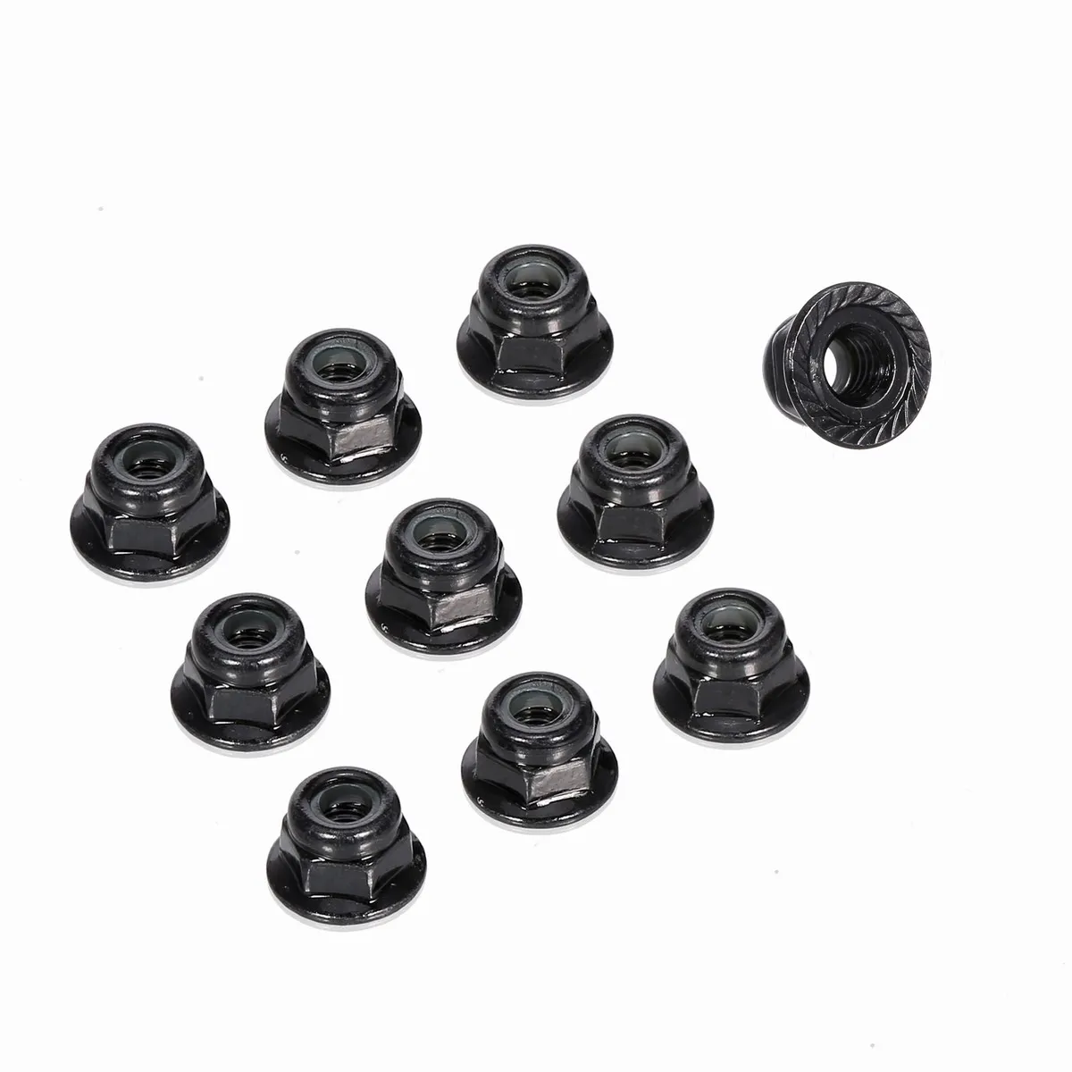 10pcs M4 Tire Nut Wheel Lock for 1/10 RC wheel nut TRAXXAS TRX4 TRX6 axial scx10 HSP YOKOMO D90 D110 Slash