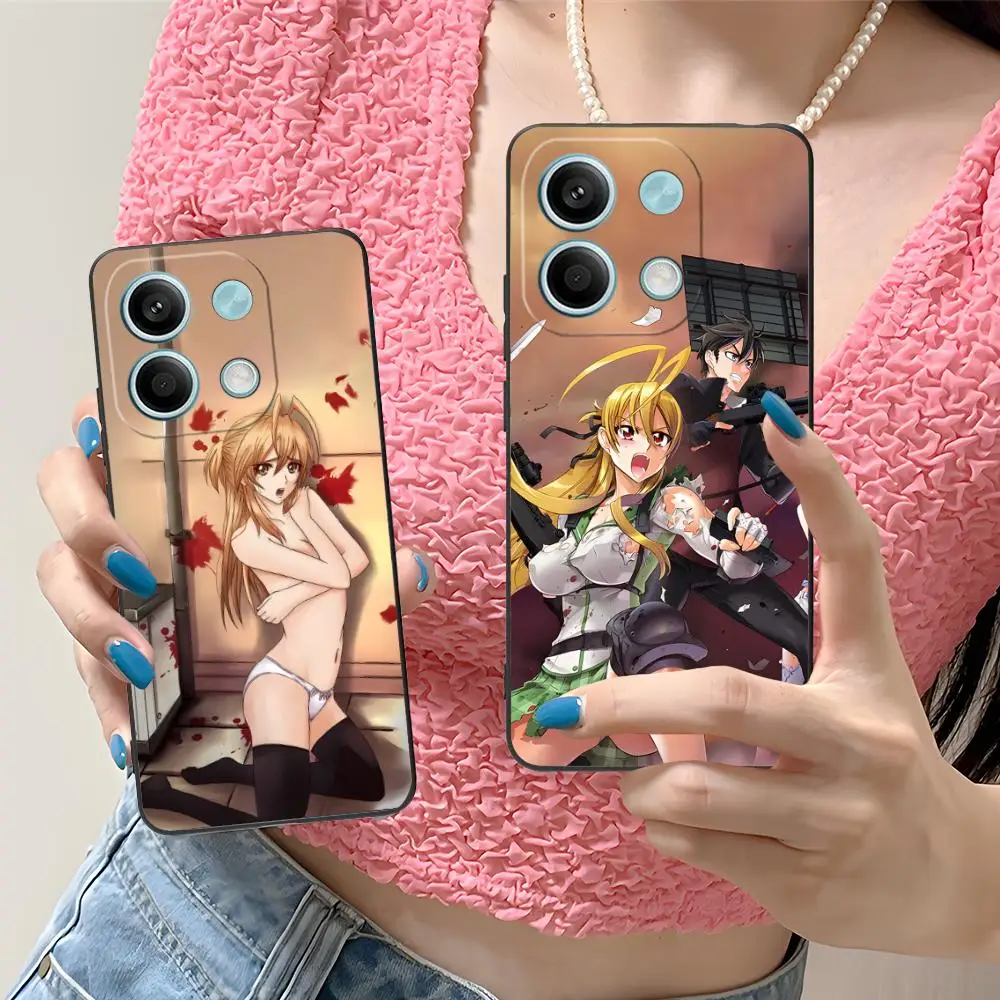 

Highschool Rei Miyamoto Phone Case for Xiaomi Redmi Note 14 13 12 11 A5 3 2 1 Pro Plus 4G 5G Colour Printing Pretty Cellphones