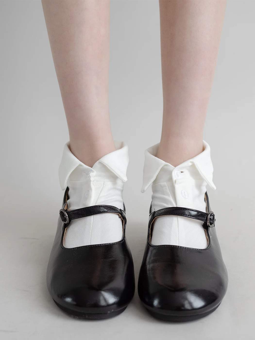 

Белая женская летняя тонкая дизайнерская пуговица с откидным воротником в стиле ретро, милая ночная учебная комната, уникальные штаны Sle Stoings