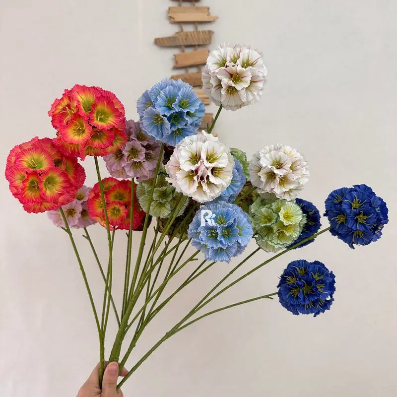 

3 Head Wind Car Fruit Handmade Simulation Flower Home Decor Wedding Decoration Decoration