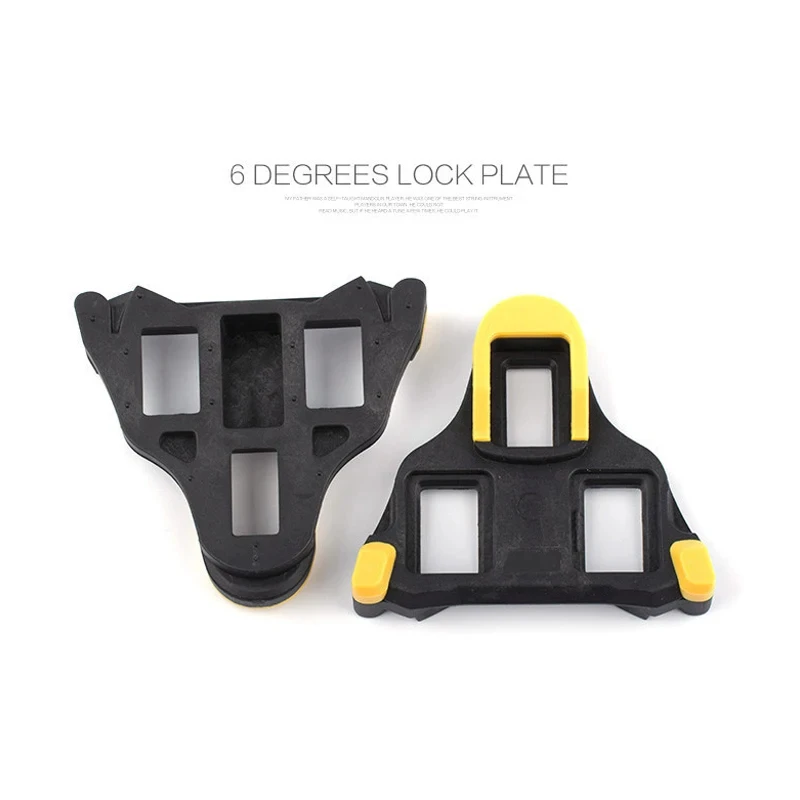 Bike Cleats Self-locking Cycling Pedals Cleat Set 6 Degree Float Bicycle Cleats SPD-SL Road Bike Pedals Indoor Cycling & Road