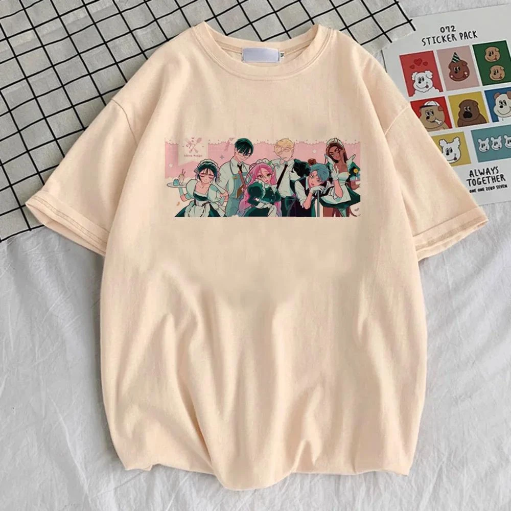 Alien Stage Mizi Till Hyuna Sua Ivan Luka Graphic 2026 Anime T-Shirt 100% Baumwolle Herren Damen Y2k Oversized T-Shirt Casual Tee – Detail 6