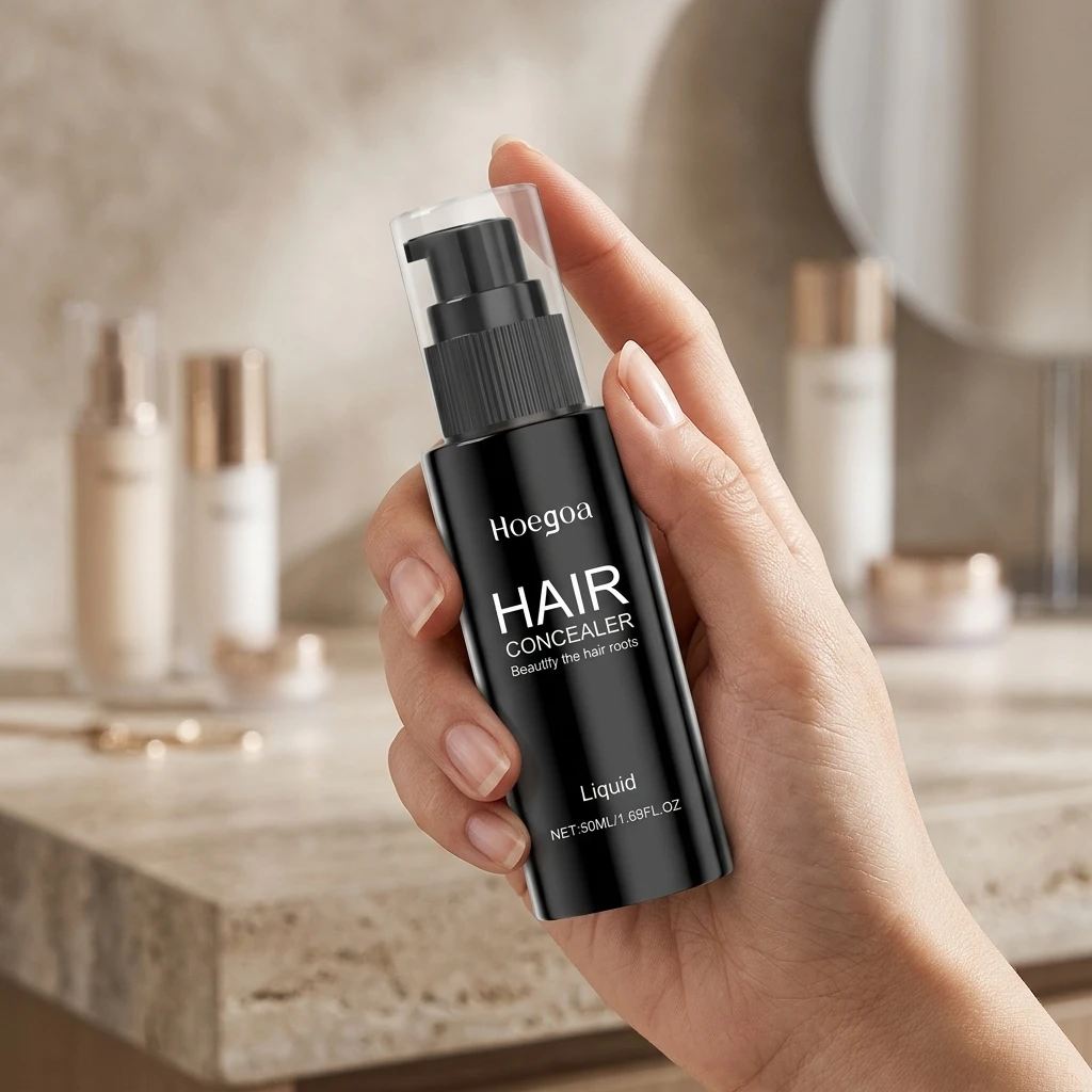 Hair Concealer Instant Root Cover Up Brown Gray Hair Touch Up Hairline Filler For Thinning Hair Long Lasting Waterproof 1/2/3pcs